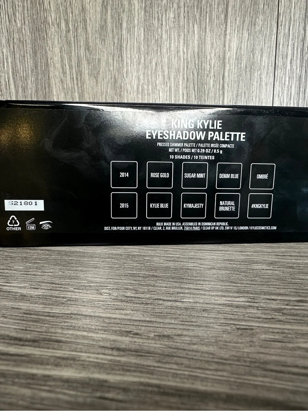 Kylie Cosmetics King Kylie Eyeshadow Palette ** limited edition
